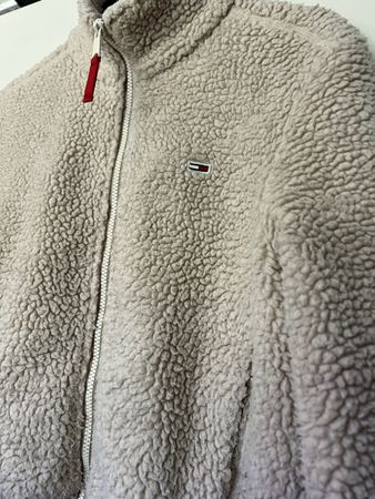 Fleecejacke Tommy Jeans beige Grösse S guter Zustand