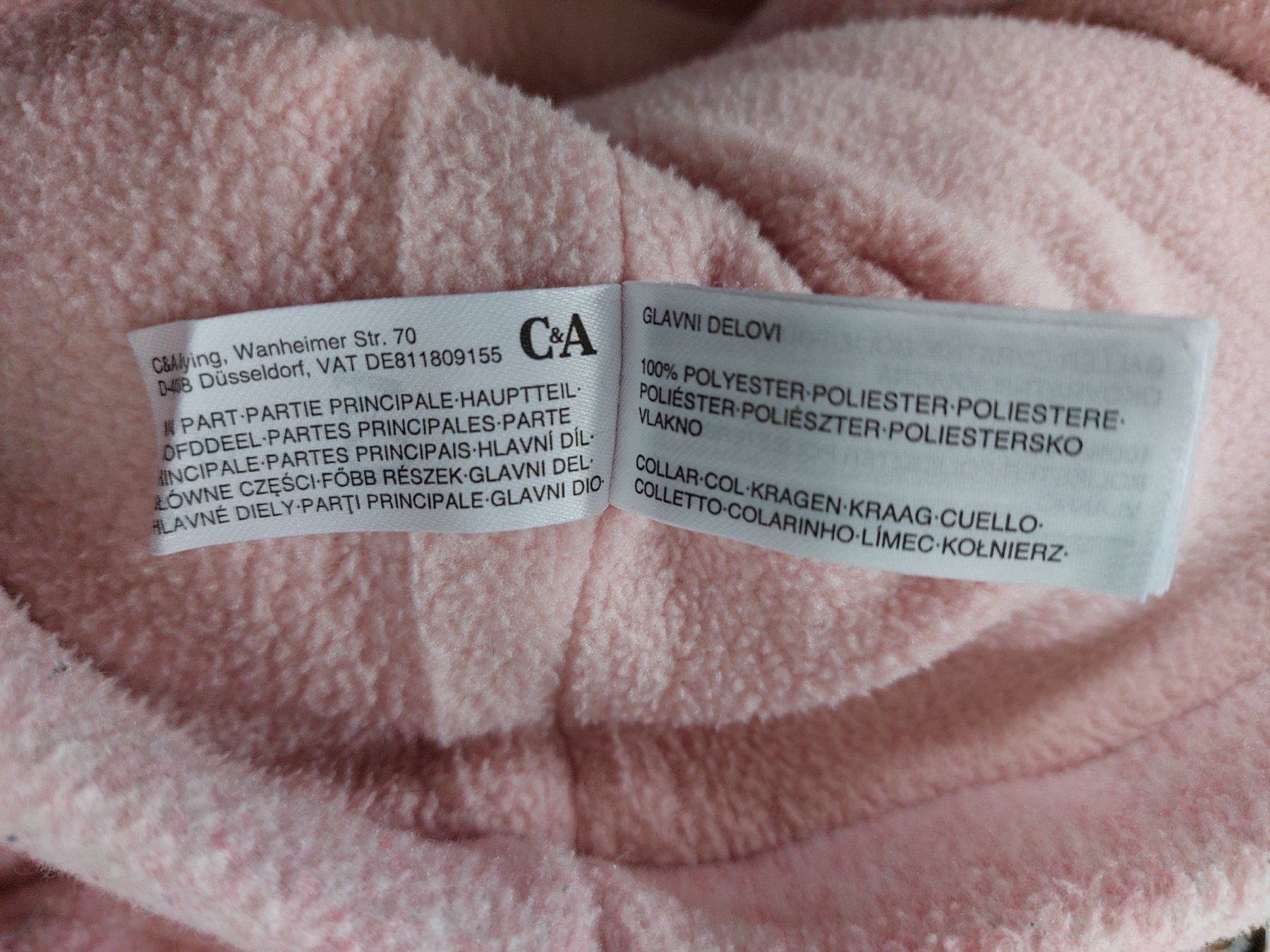 C&A Giacche & Cappotti: Winterlicher Mädchen Mantel, Gr 98, Rosa – Usato da Büttikon AG venduto da lca_v7pb 7