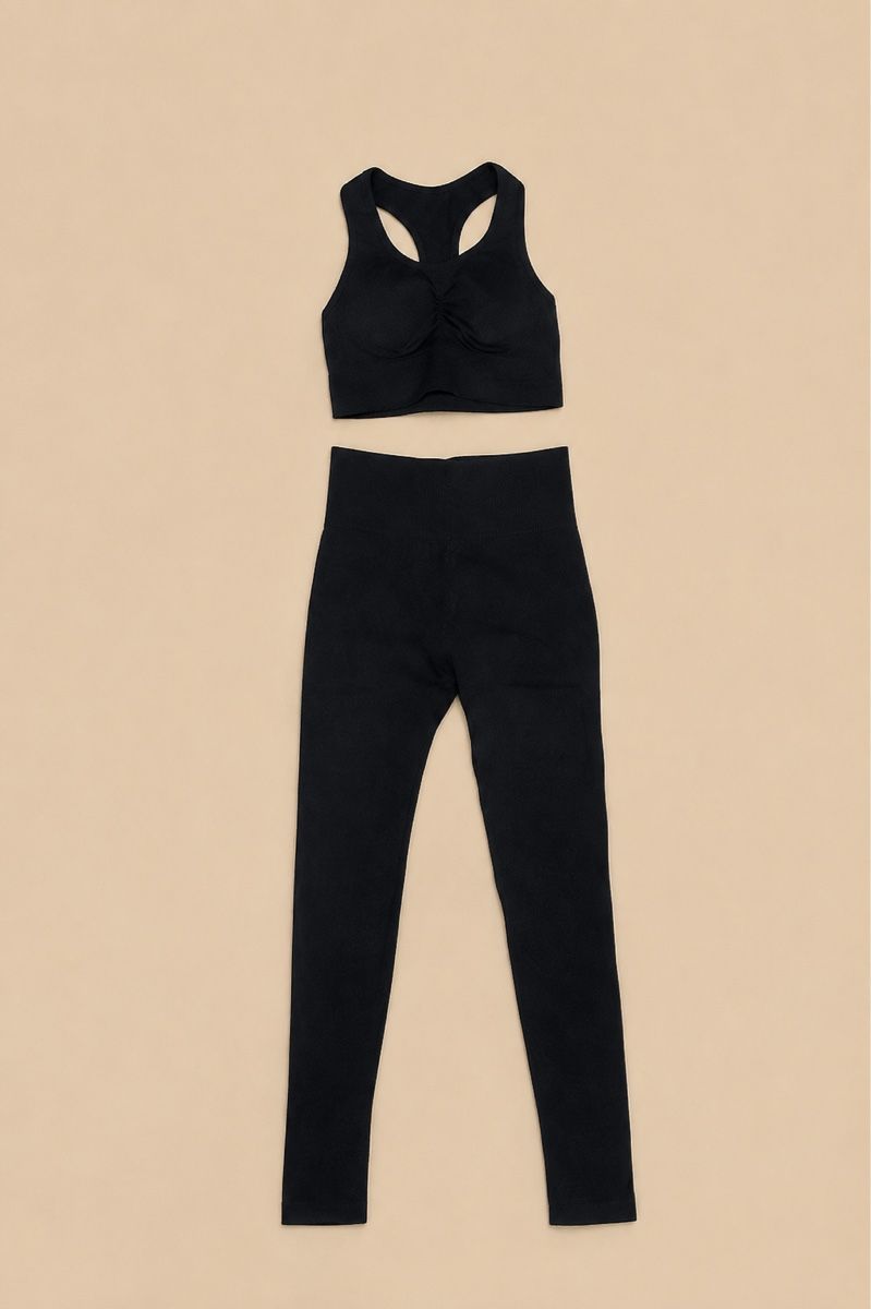 Leggings: ENSEMBLE DE SPORT NOIR – Nuovo (secondo la descrizione) da Lausanne venduto da KeNaChic 1