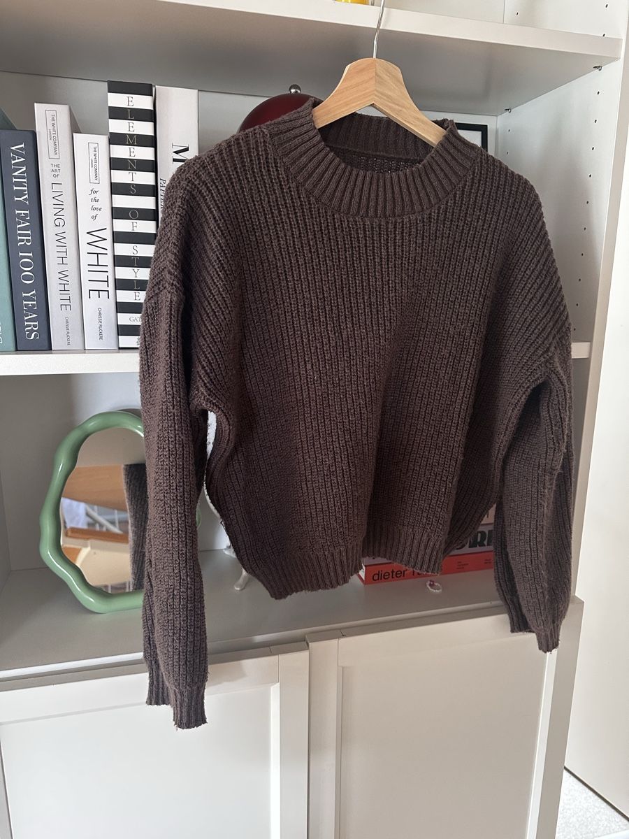 Maglioni & Felpe: Brauner Strickpullover Oversize Look Pullover Zara H&M cos – Usato da Zürich venduto da Lotta1509 1