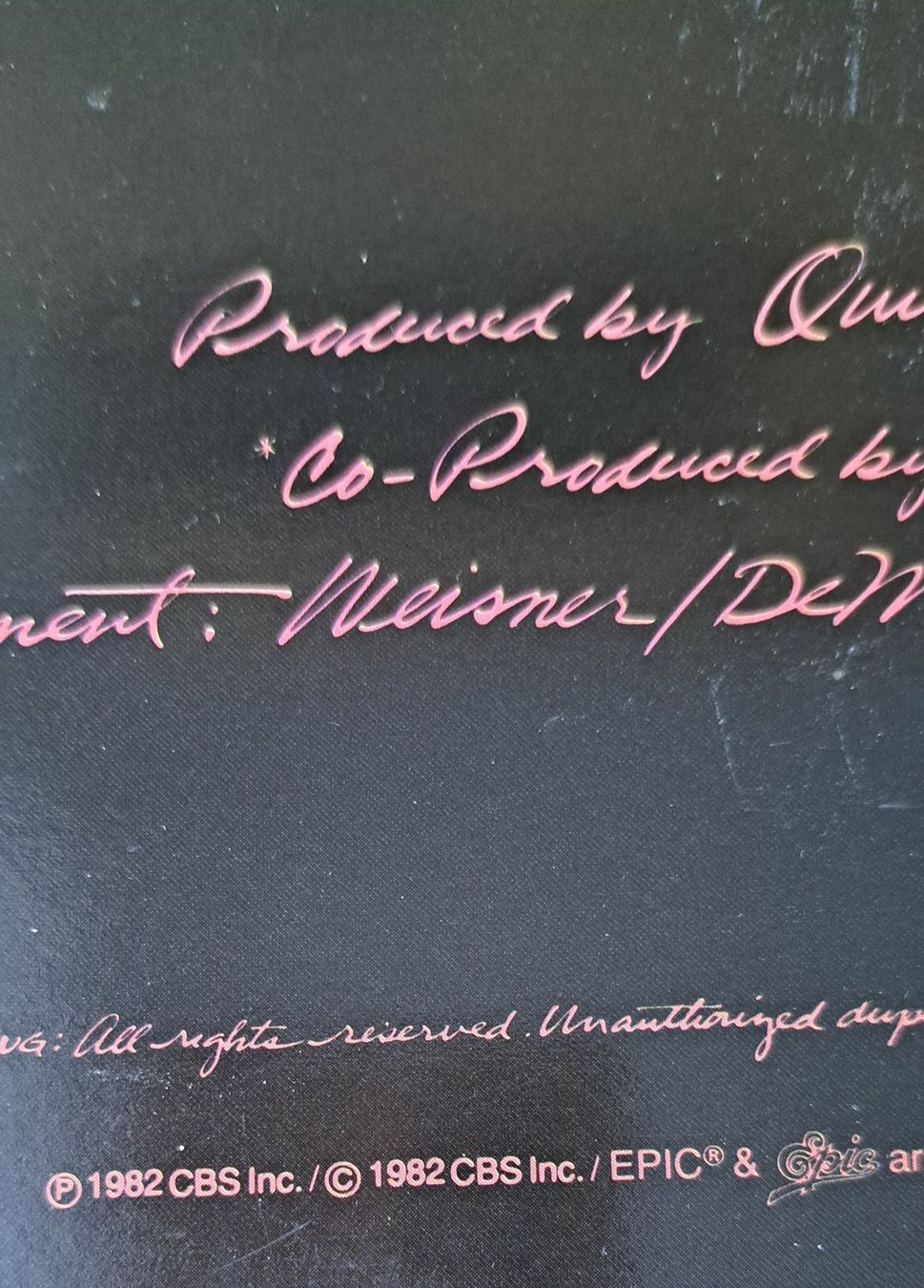 Dischi in vinile: Michael Jackson Thriller 1982 – Nuovo (secondo la descrizione) da Rothrist venduto da Mogli7474 3