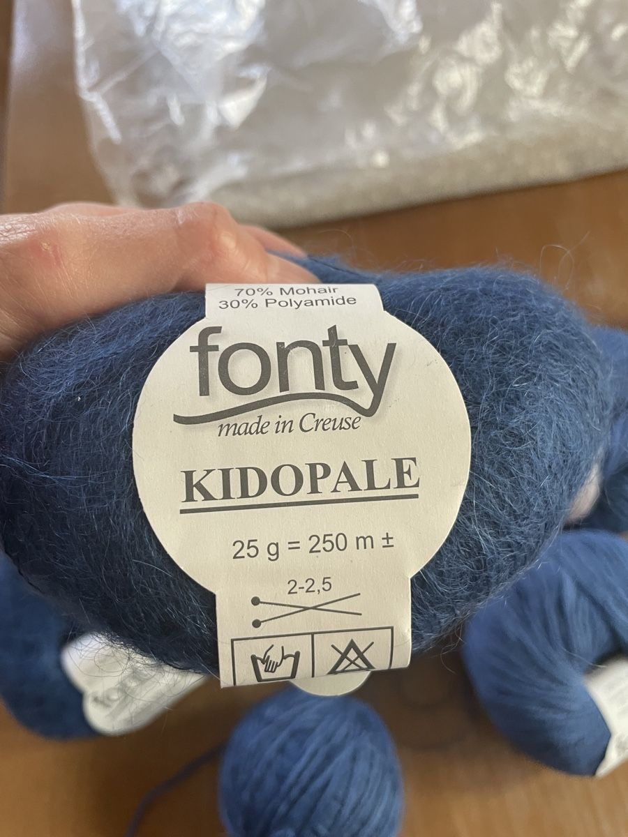 Fonty Lana: Wolle Fonty blau – Nuovo e nell'imballaggio originale da Winterthur venduto da Fabelhaft123 2