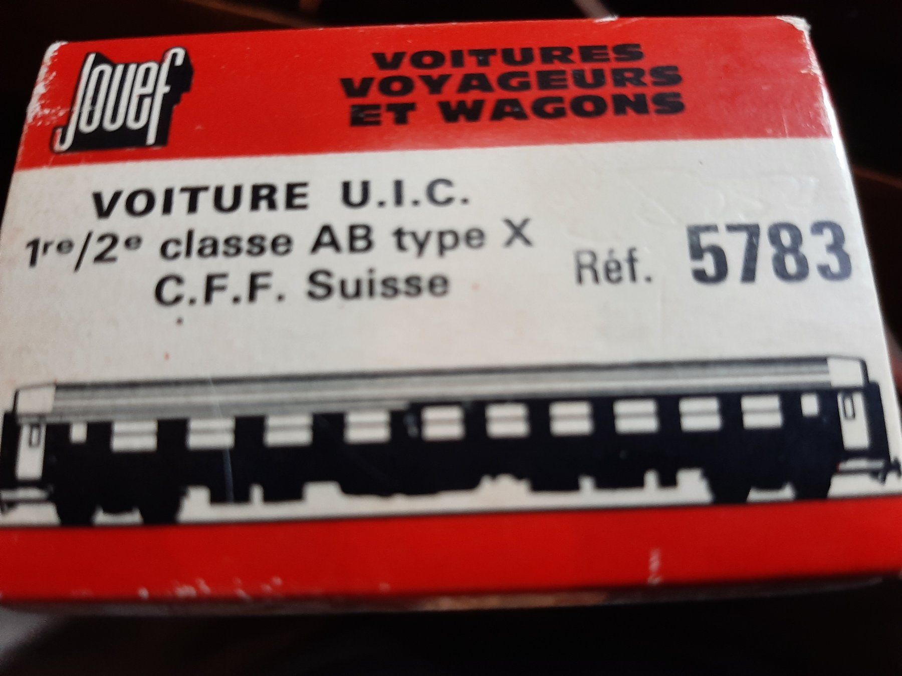 Jouef Modellini di ferrovie: JOUEF 5783 SBB/ CFF 1/2 CL – Usato da Avully venduto da RIVALIS 4