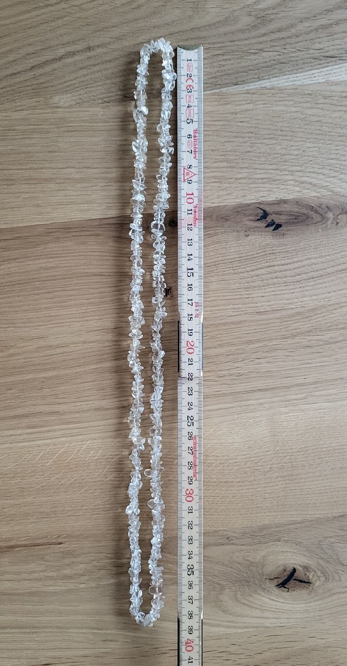 Catenine: Wunderschöne Bergkristall Kette, neuwertig – Nuovo (secondo la descrizione) da Brugg AG venduto da Leona90