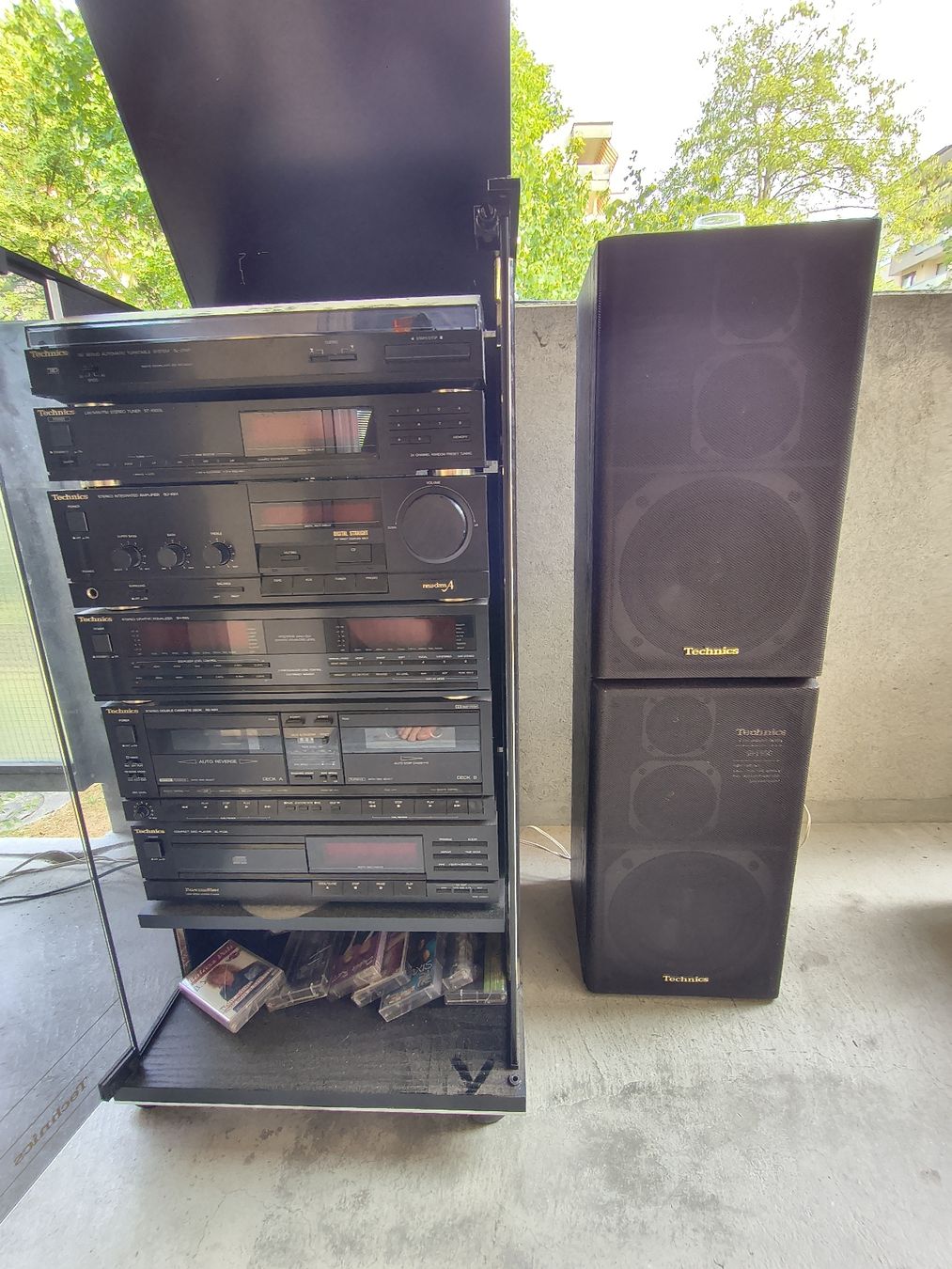 Technics Lettore multimediale & Streamer: Technics HiFi-Anlage mit Plattenspieler, CD-Player, Kassette – Usato da Busswil BE venduto da B_sZ 1