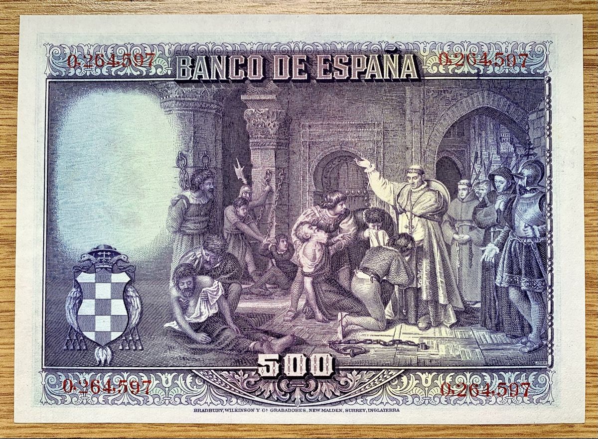 Banconote: 500 Pesetas Spanien 1928!!! UNC!!! – Nuovo (secondo la descrizione) da Oberentfelden venduto da NunoLouro 1