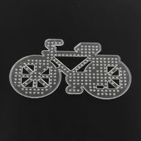 Bügelperlen Form Fahrrad