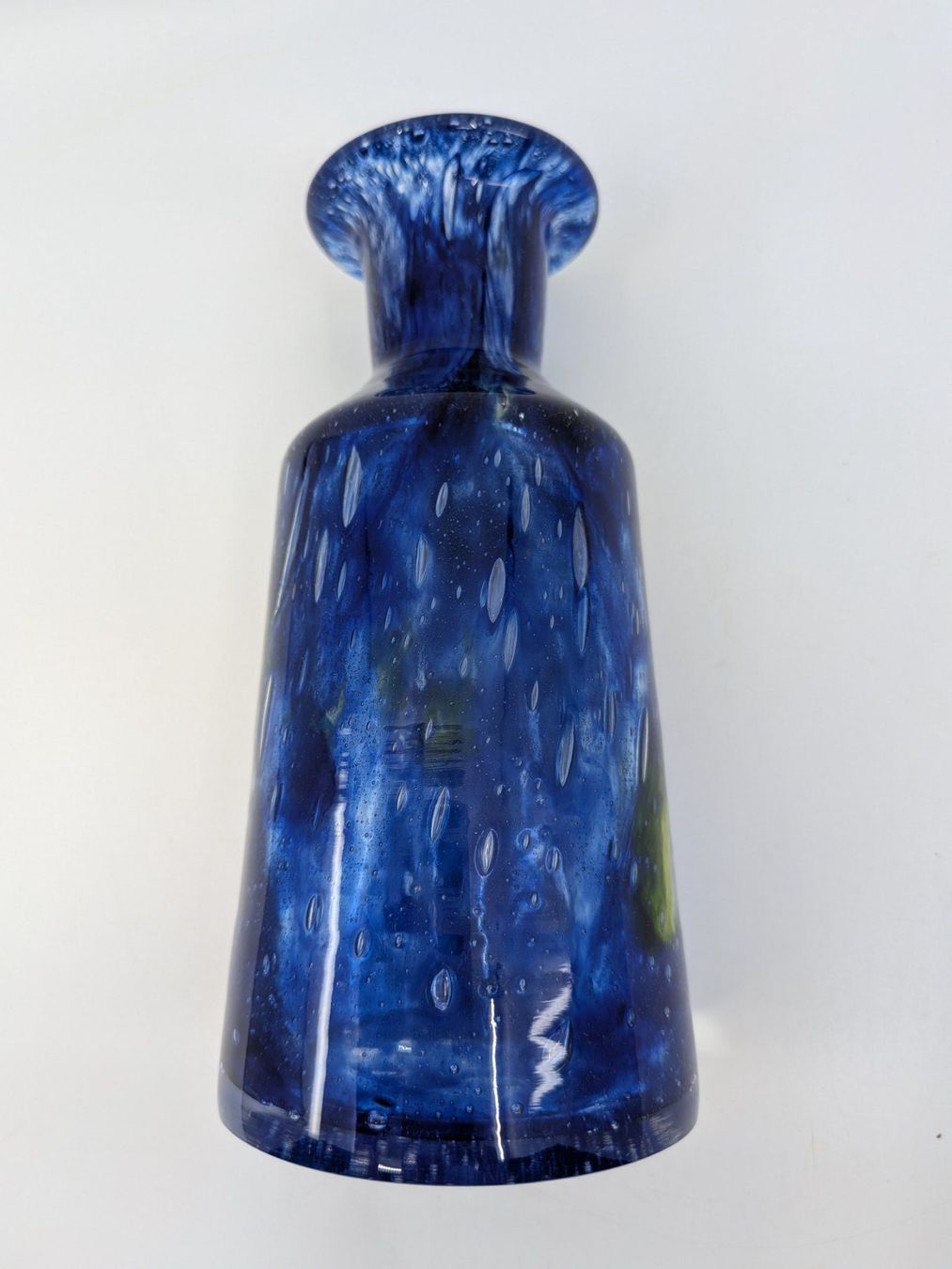 Vasi & Recipienti: Flasche Vase Glasvase blau – Usato da Emmen venduto da magelan 4