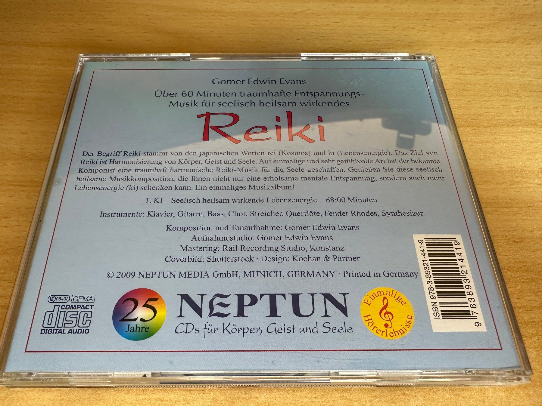 CD: B2 Evans Gomer Edwin - Reiki – Usato da Rikon im Tösstal venduto da Alpenmutz 1