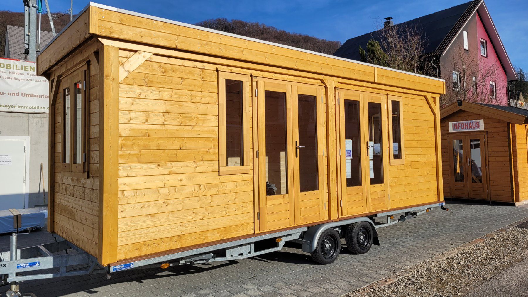 Mobilhome: Tiny Haus Zirkuswagen auf Autoanhänger – Nuovo e nell'imballaggio originale da Diepflingen venduto da Der_billige_max 1