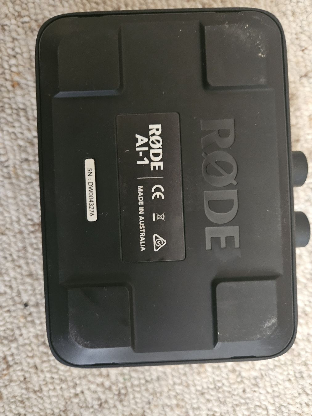 Sistema di controllo: RØDE AI-1 Audio Interface Used Condition – Usato da Sisseln AG venduto da rjj_ydb7 2