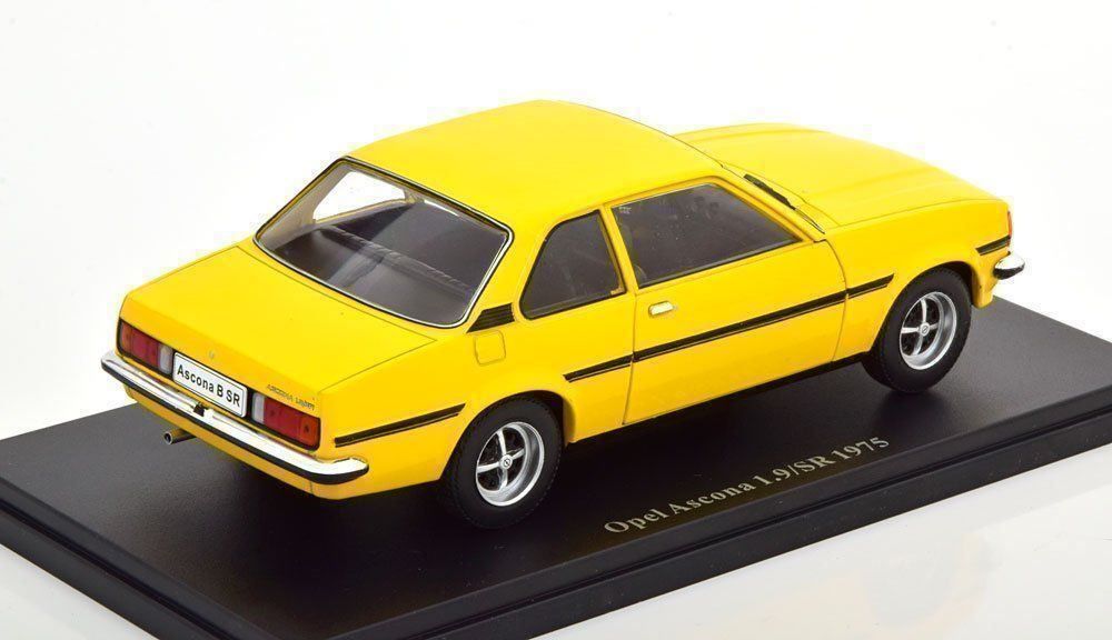 Opel Modellini d'auto: OPEL ASCONA 1.9 SR 1975 1:24 HACHETTE – Nuovo e nell'imballaggio originale da Suhr venduto da Moebelsiralfred 2