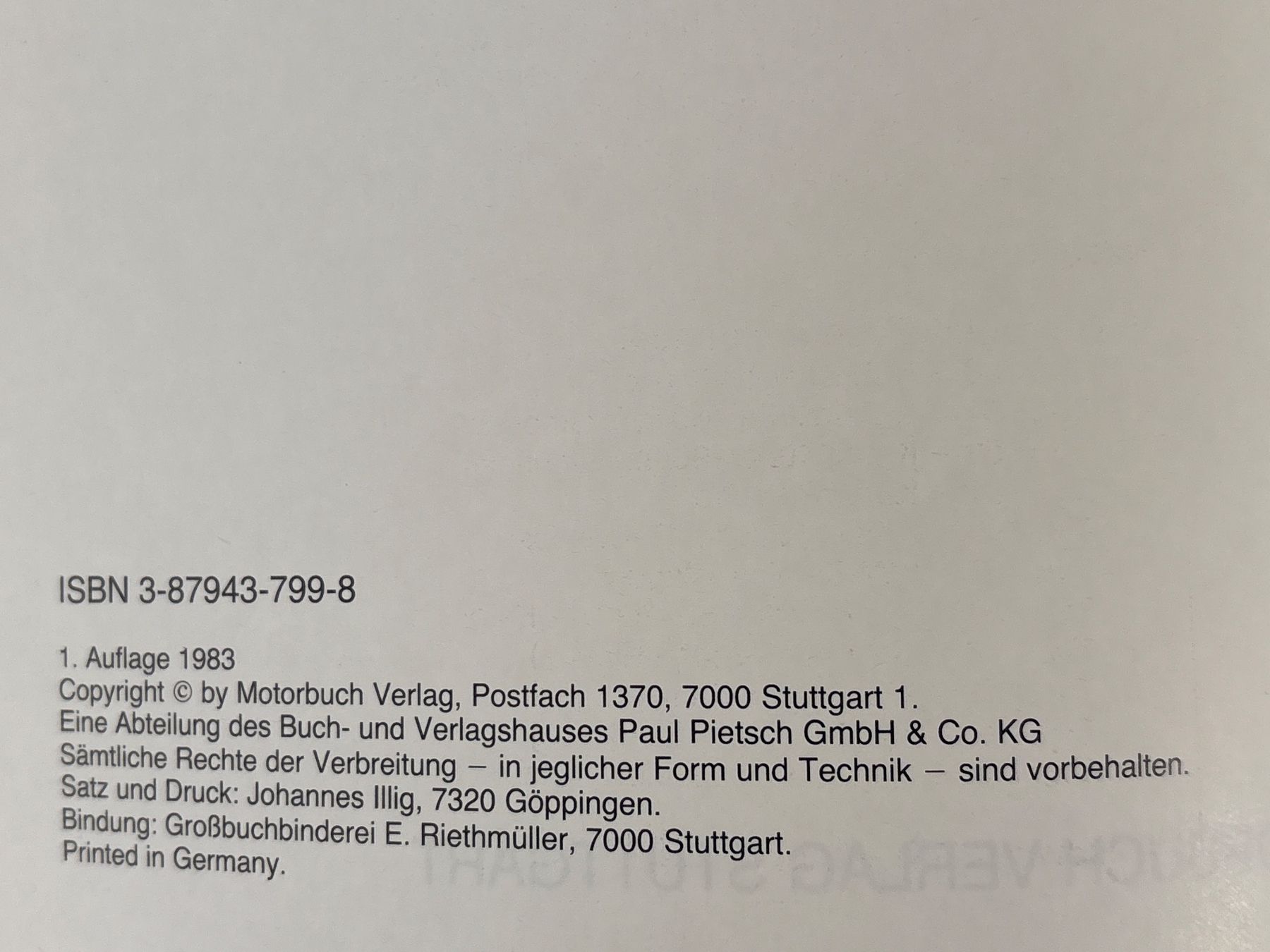 Libri: Buch Volkswagen Typen – Usato da Wettswil venduto da markusmoorhilty 1