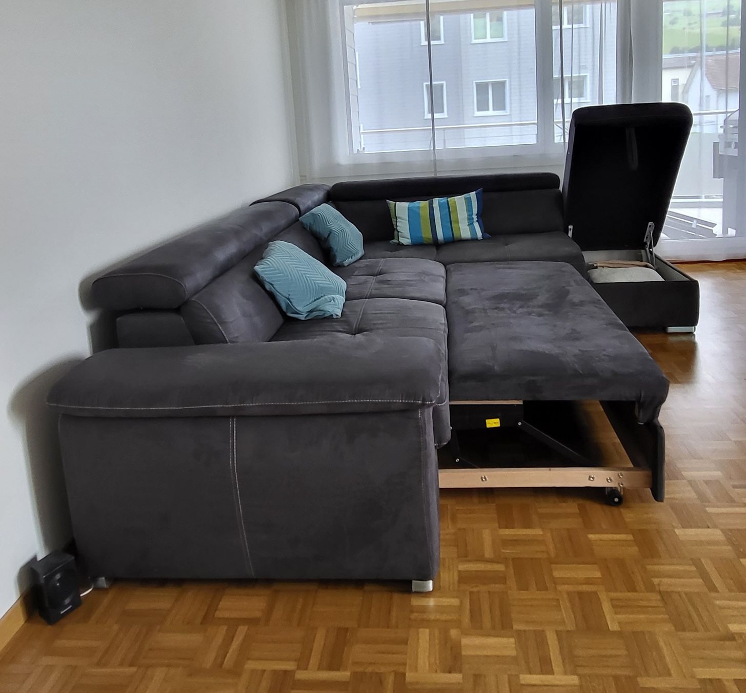 Sofas: Eck-Bettsofa – D'occasion à Buochs par ready15 2