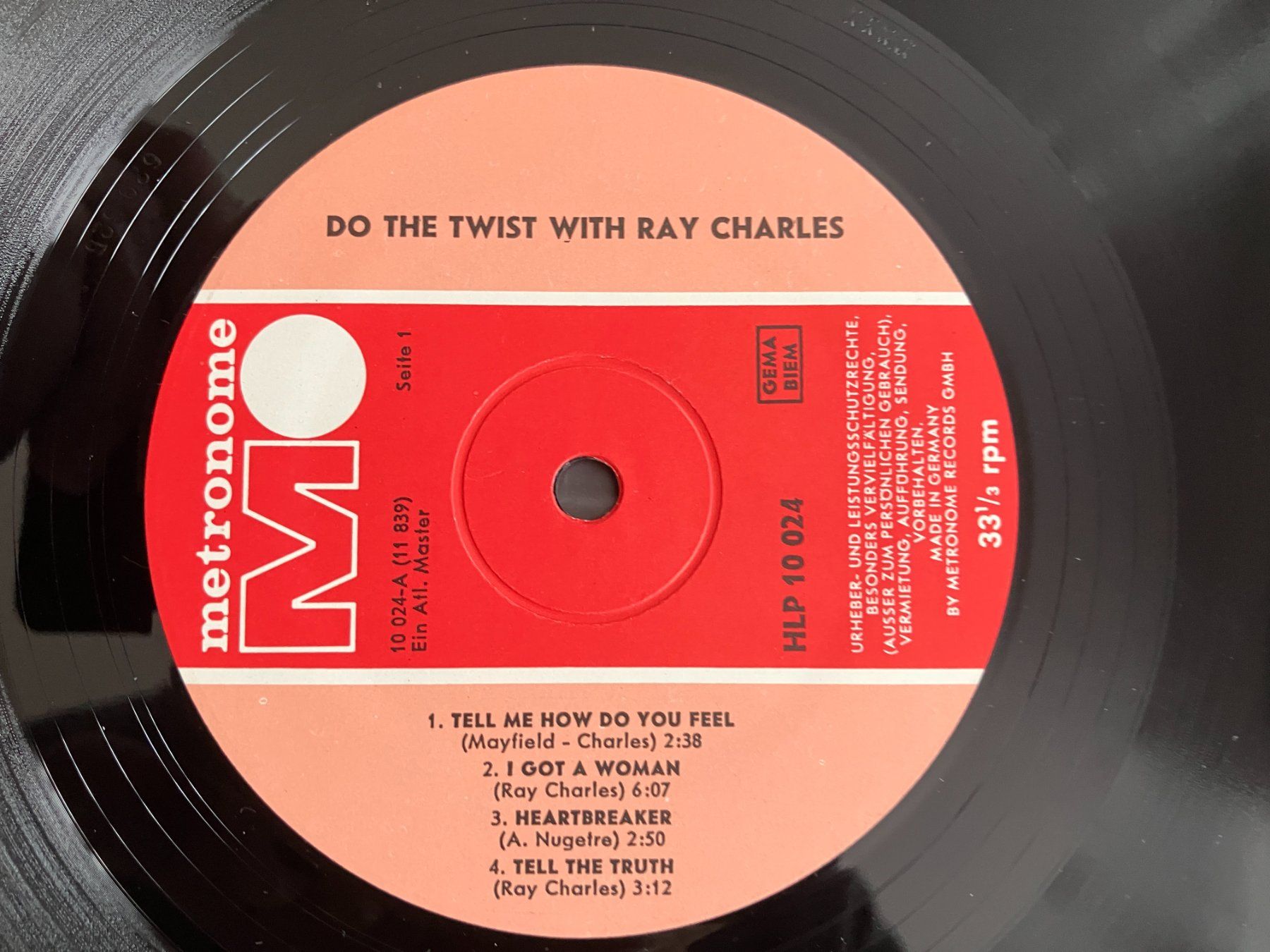 Schallplatten: Ray Charles – Gebraucht aus Aarwangen von Jukebox3 6