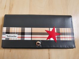 Bütsche Portemonnaie, neuwertig, tolles Design, Grau/Check
