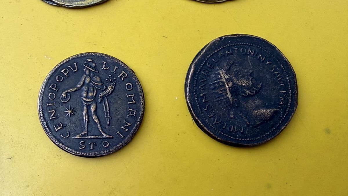 Tutti le monete: 9 römische Münzen schöne Repliken – Usato da Riedholz venduto da Frettchen63 6