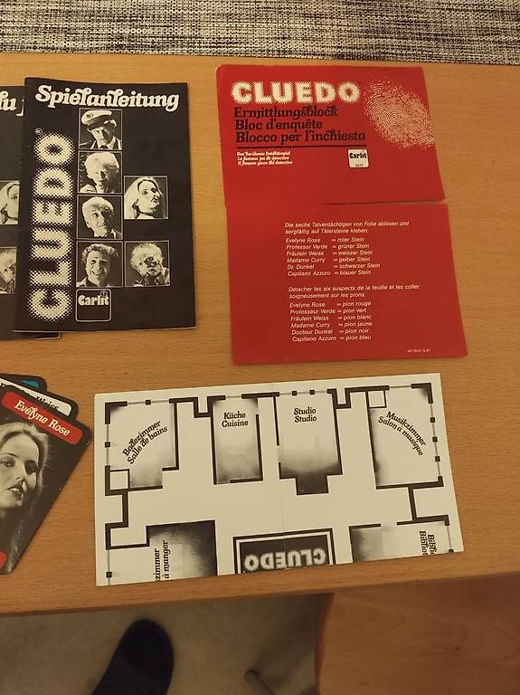 Giochi: CLUEDO 70er Jahre – Usato da Dulliken venduto da jev_v2cz 1