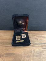 Vintage LANVIN Paris Manschettenknöpfe – vergoldet