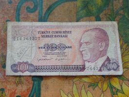 TURQUIE  100   Billet