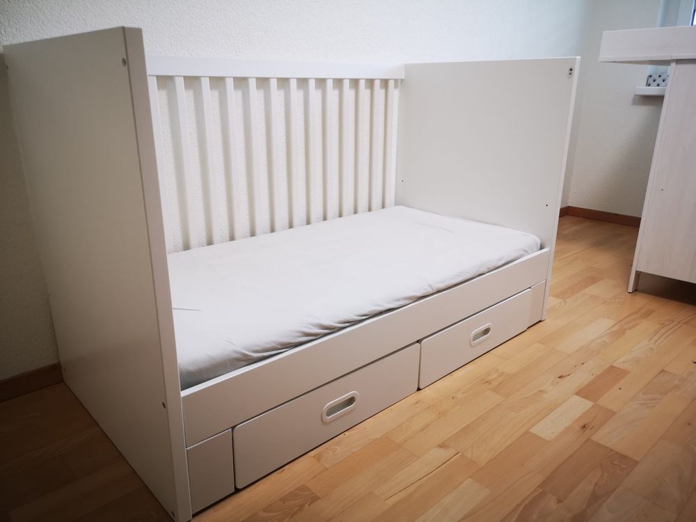 STUVA Kinderbett Ikea, 70x140 weiss, inkl. Matraze Kaufen auf Ricardo