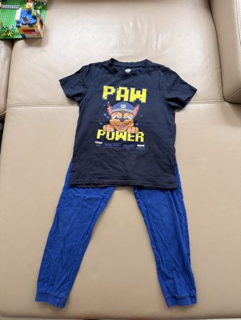 Paw Patrol T-Shirt and Trousers Set Size 122/128