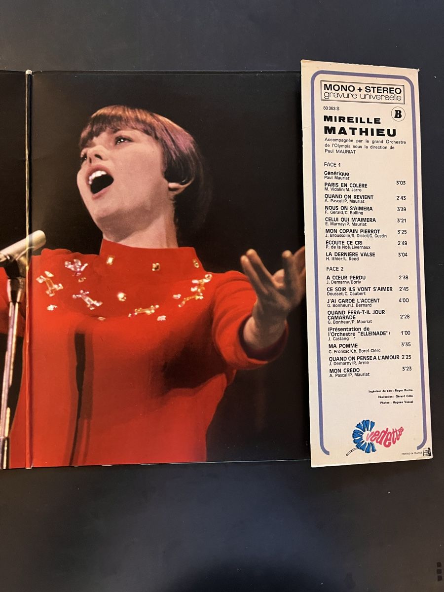 Dischi in vinile: Disque vinyles 33T Mireille Mathieu – Usato da Vernier venduto da ilcastrato 1