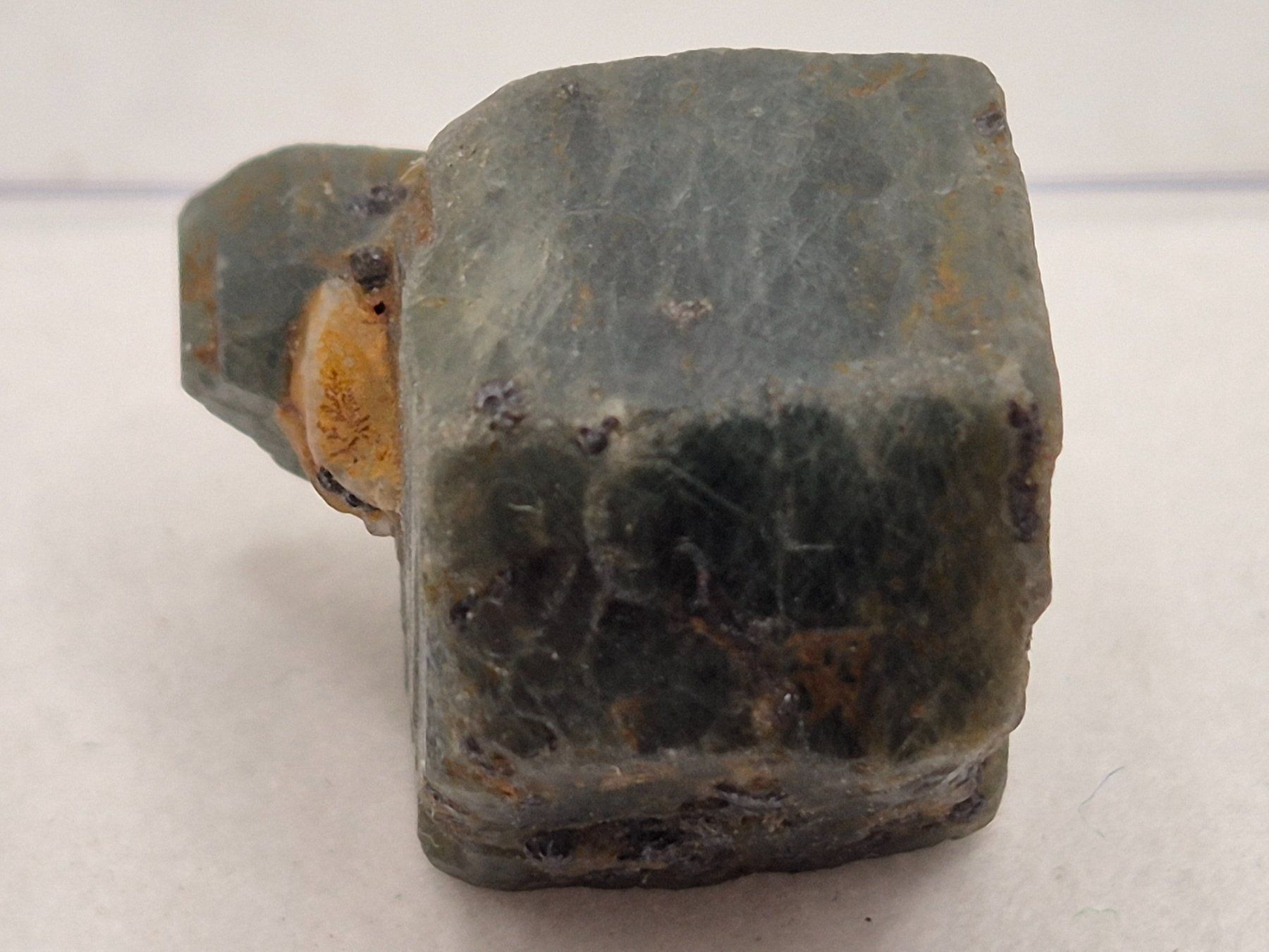 Pietre preziose: Saphir natur roh 45ct. – Nuovo e nell'imballaggio originale da Winterthur venduto da LukasMineralienOase