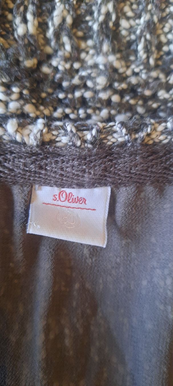 Giacche: 🌸 Strickjacke Gr. 38 40 Melange Grau Herbst basic must have – Usato da Vinelz venduto da Messer2007 7