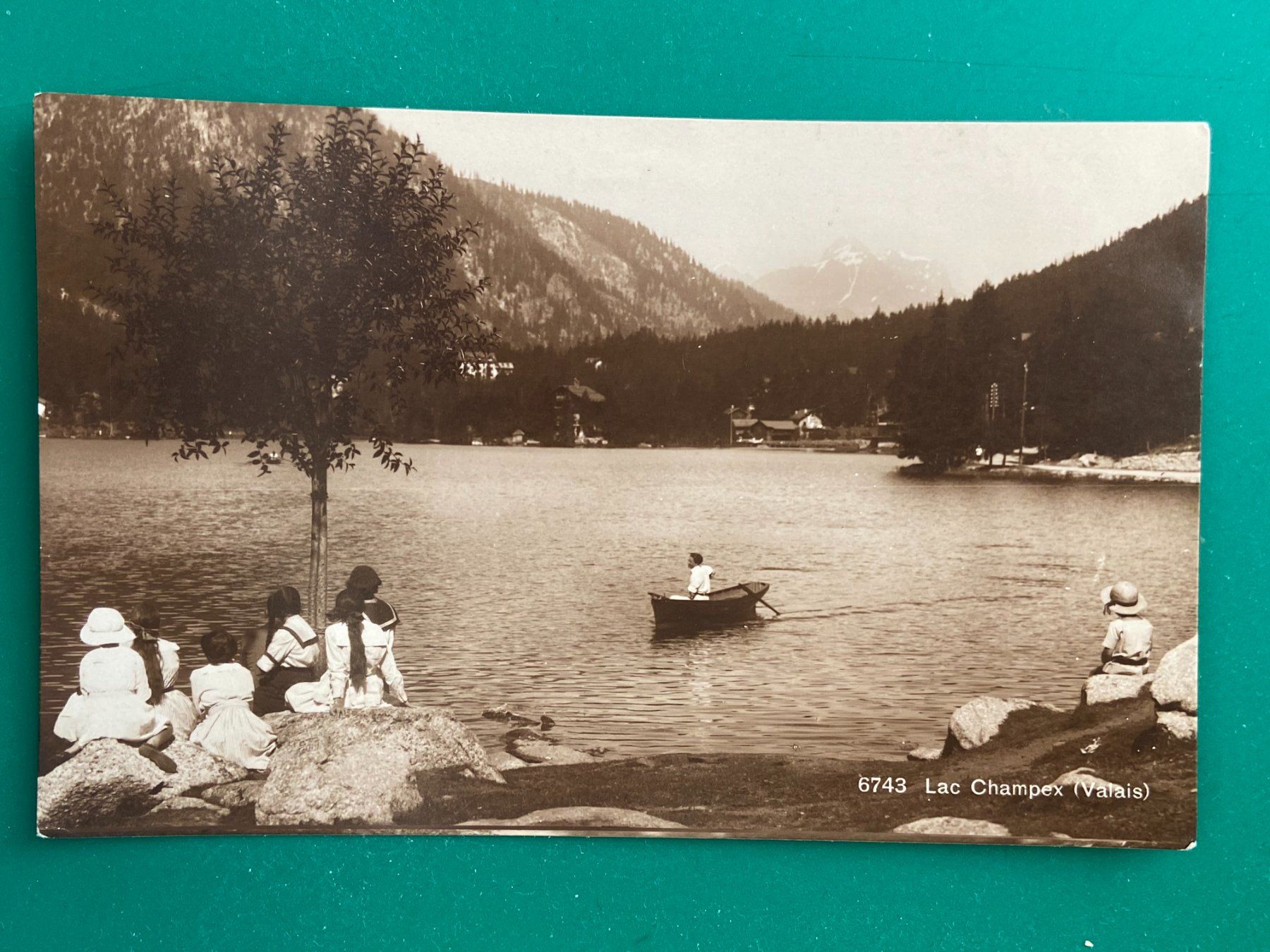 Ansichtskarten: Lac Champex – Gebraucht aus Steg VS von danwer74
