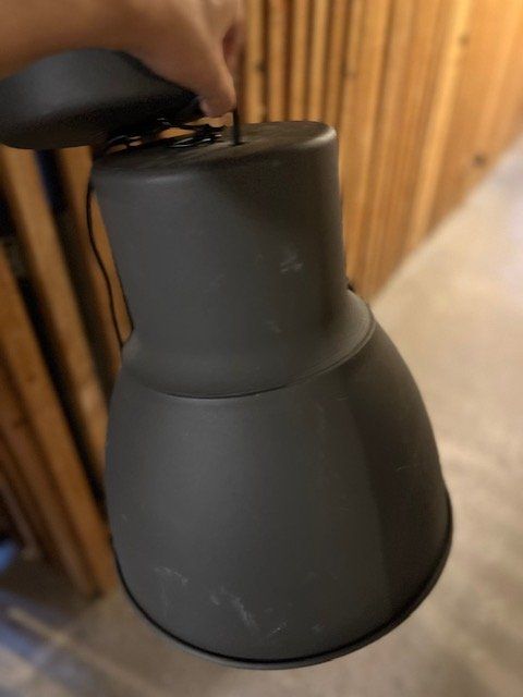 Ikea Lampadari & plafoniere: Hängeleuchte Metall schwarz IKEA – Usato da Gossau Sg venduto da olles 1