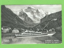 Schiffeinfahrt in Interlacken, Heimwehfluh und Jungfrau