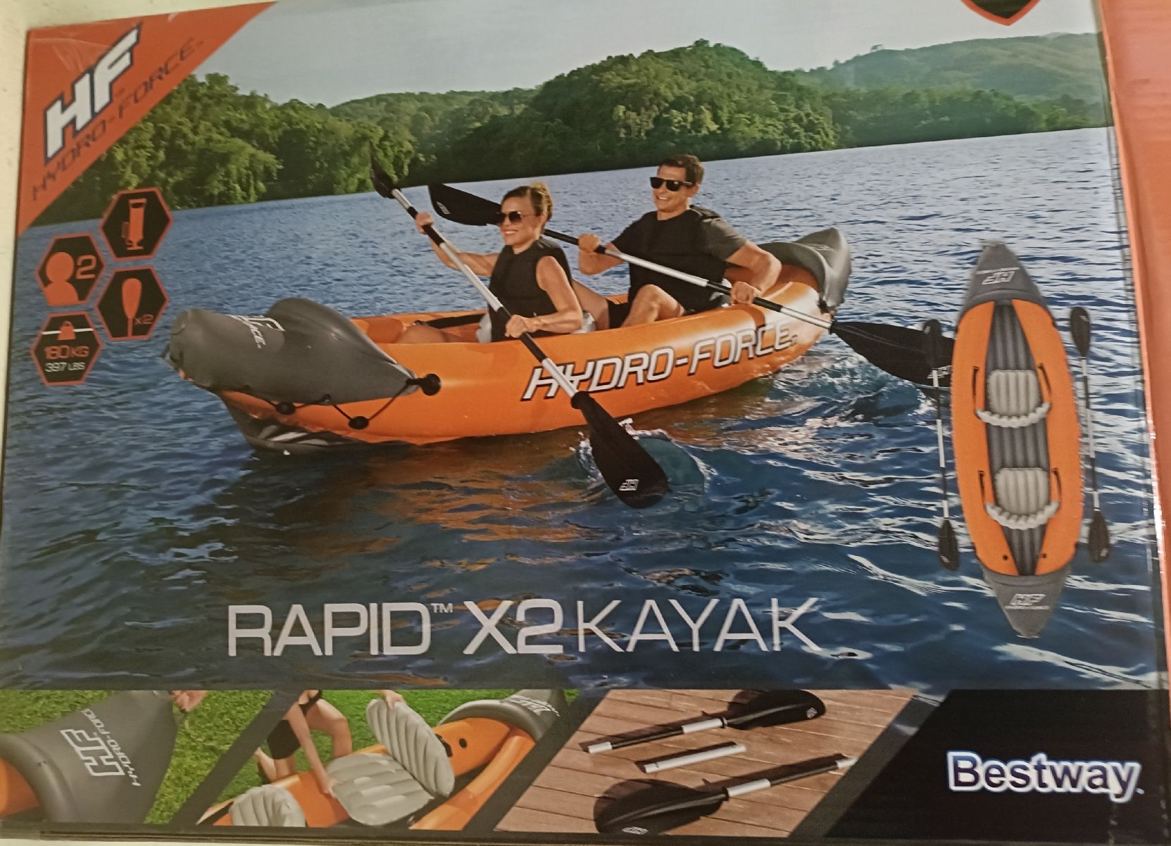 Bestway Boote: KAYAK Rapid X2 – Gebraucht aus Pfäffikon ZH von habsrudolf31