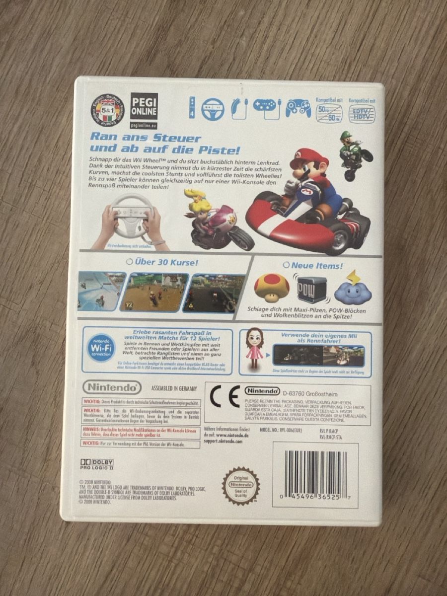 Nintendo Jeux: Mario Kart Nintendo Wii – D'occasion à Hagendorn par masterchieff 1