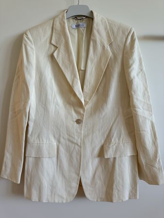 Blazer MARELLA en lin crème  - Taille 40