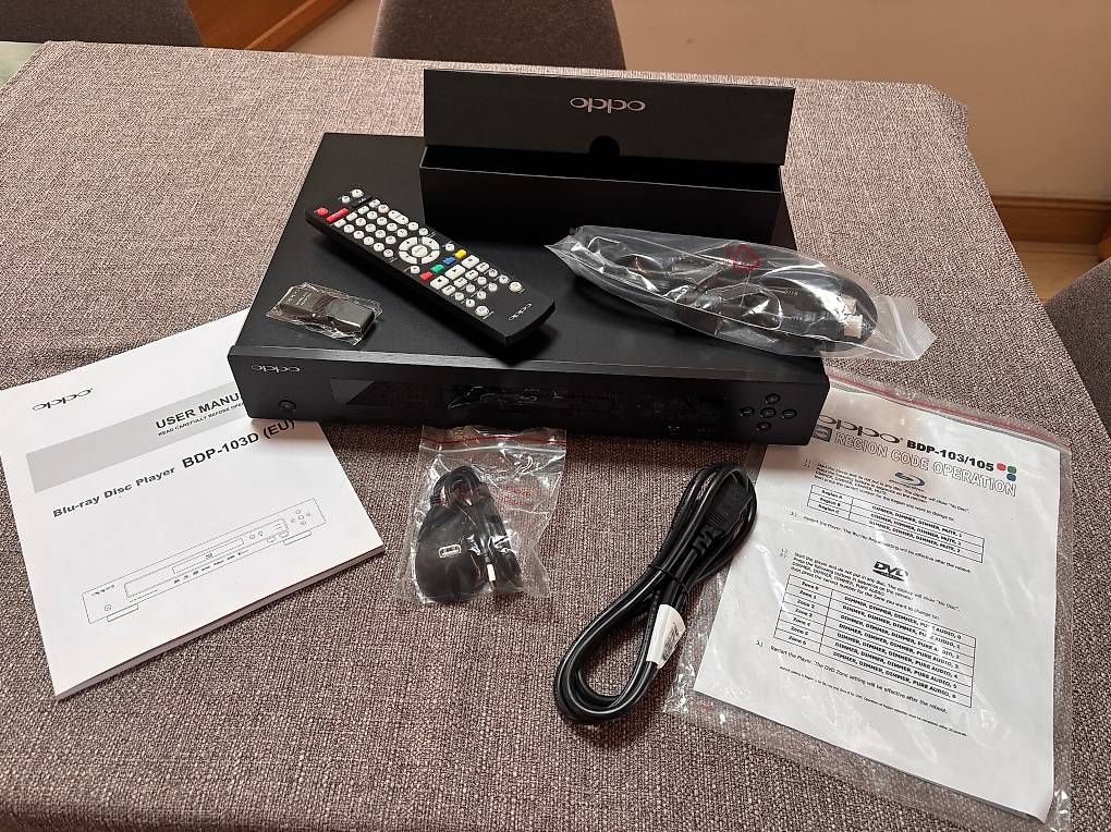 Sistemi audio & multimediali: Lecteur Blu-ray Oppo BDP 103D (EU) CODEFREE//MULTIZONES – Nuovo e nell'imballaggio originale da Genève venduto da Alex_71