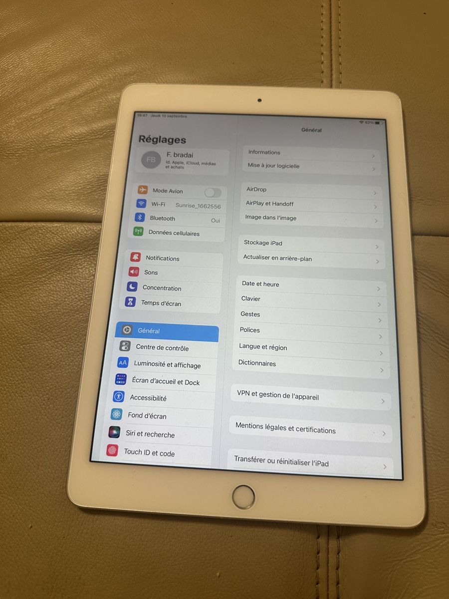 Apple Tablet PC: Tablette Apple wifi et gsm – Usato da Prilly venduto da keo8 1