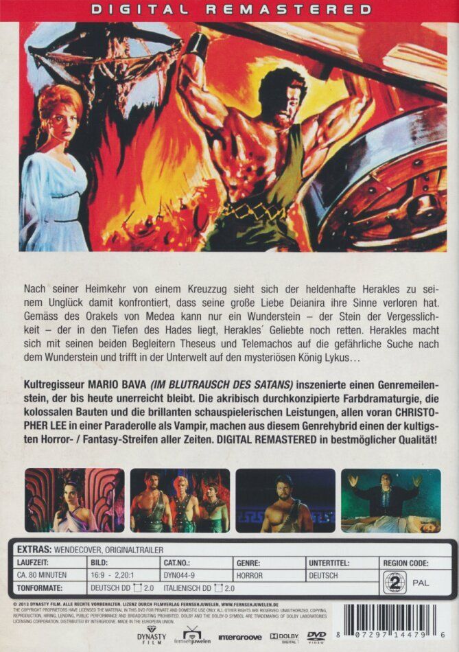Alle DVDs: VAMPIRE GEGEN HERAKLES – Gebraucht aus Reinach AG von Masi 1