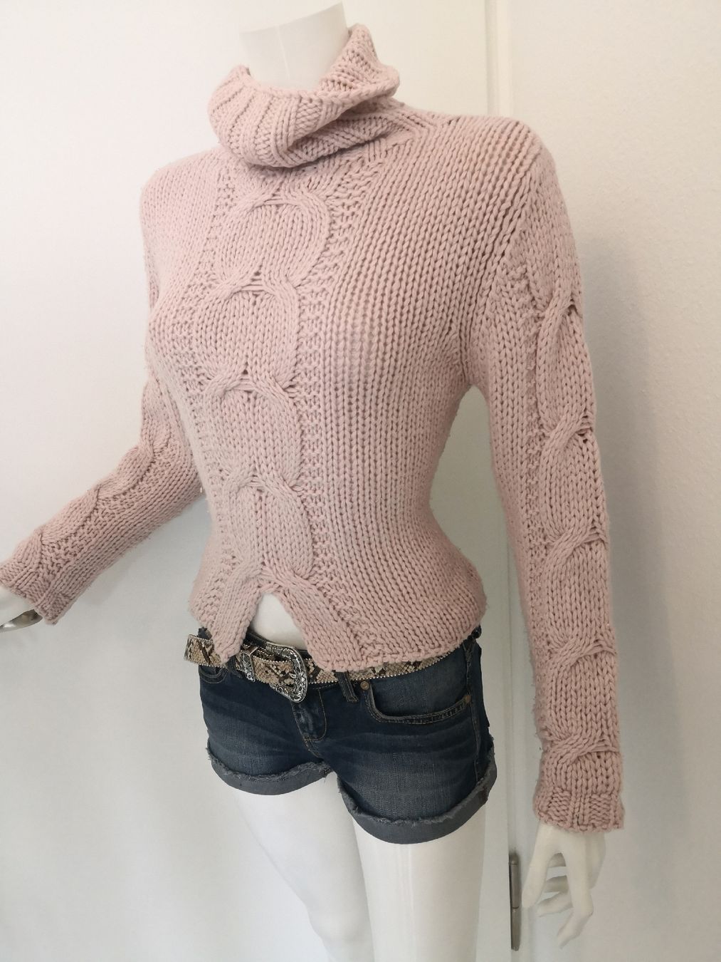 Maglioni & Felpe: 🤩ICM ROLLKRAGEN-STRICK-PULLOVER ROSA – Usato da Olten venduto da Naja-Twins-Twins 8
