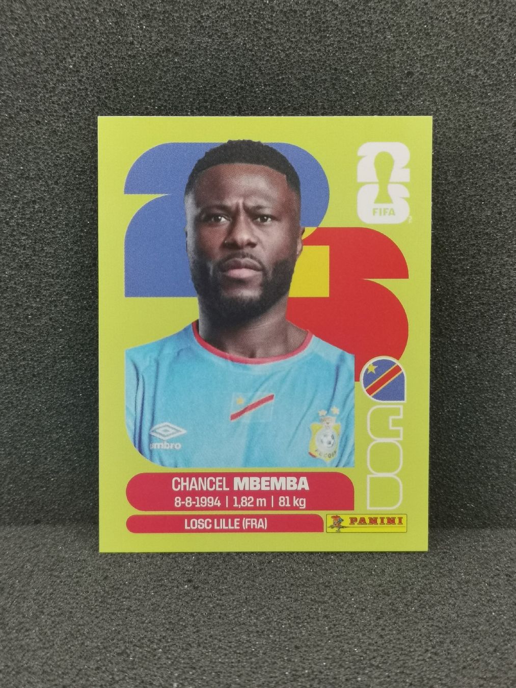 Panini Sammelbilder & Trading cards: Panini Wm 2026 Sticker :Chancel Mbemba Cod 6 – Gebraucht aus Einsiedeln von sza_588x