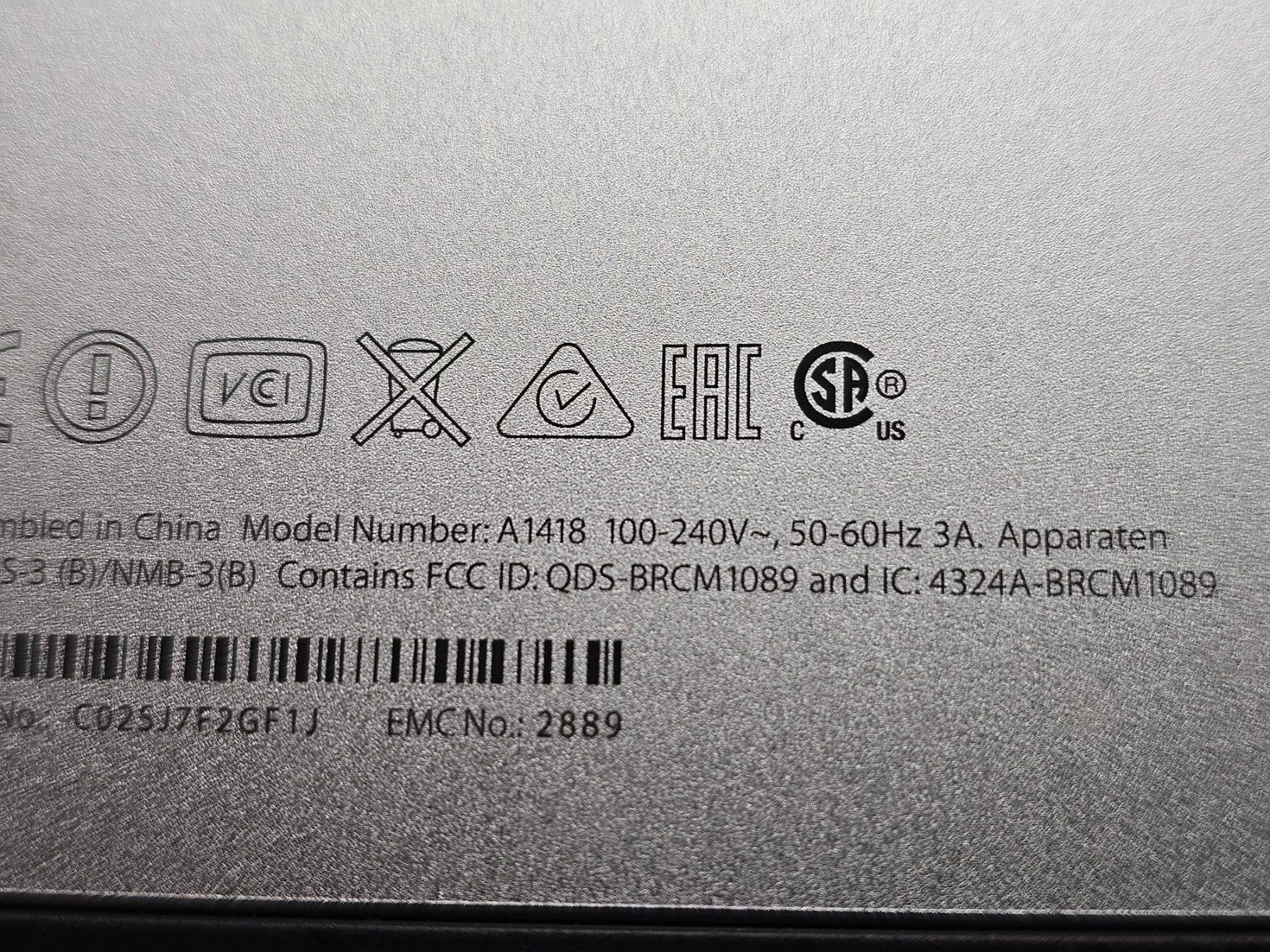 Apple PC: iMac 18.1 A1418 – Usato da Collonges venduto da arashee 6