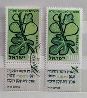 Israel-1x postfrisch/1x gestempelt**mit Tab (2)