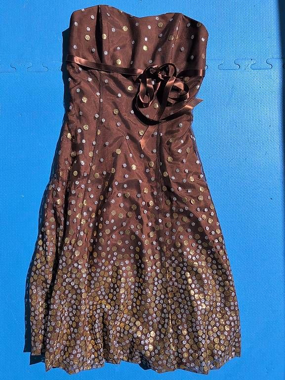 Vestiti: Glitzerkleid, Partykleid, Cocktailkleid - Gr. S – Usato da Zürich venduto da Dory12 1