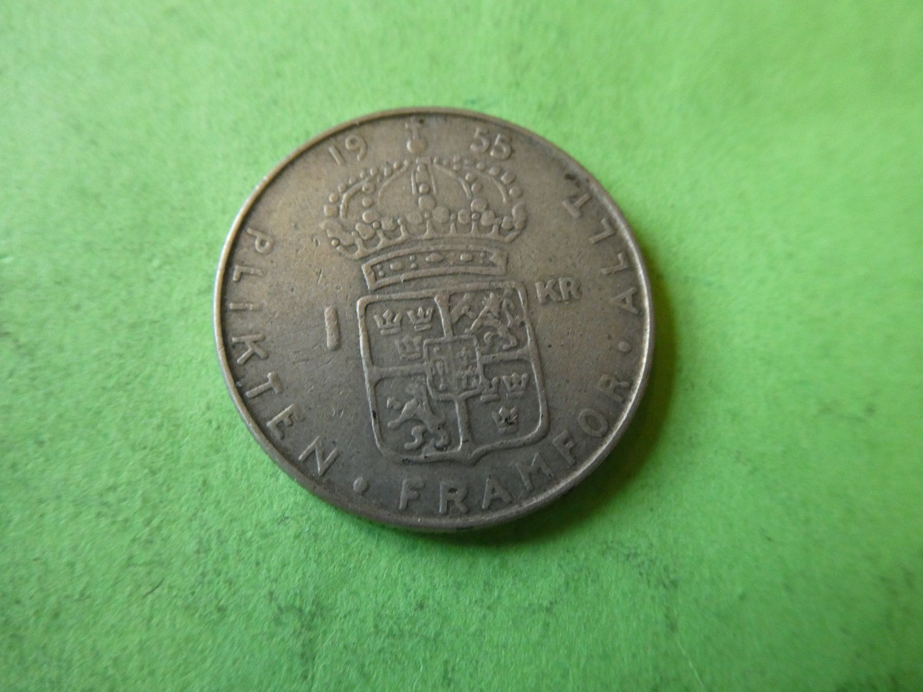 Tutti le monete: Schweden 1955, 1 Krone – Usato da Hinterforst venduto da rohusri 1