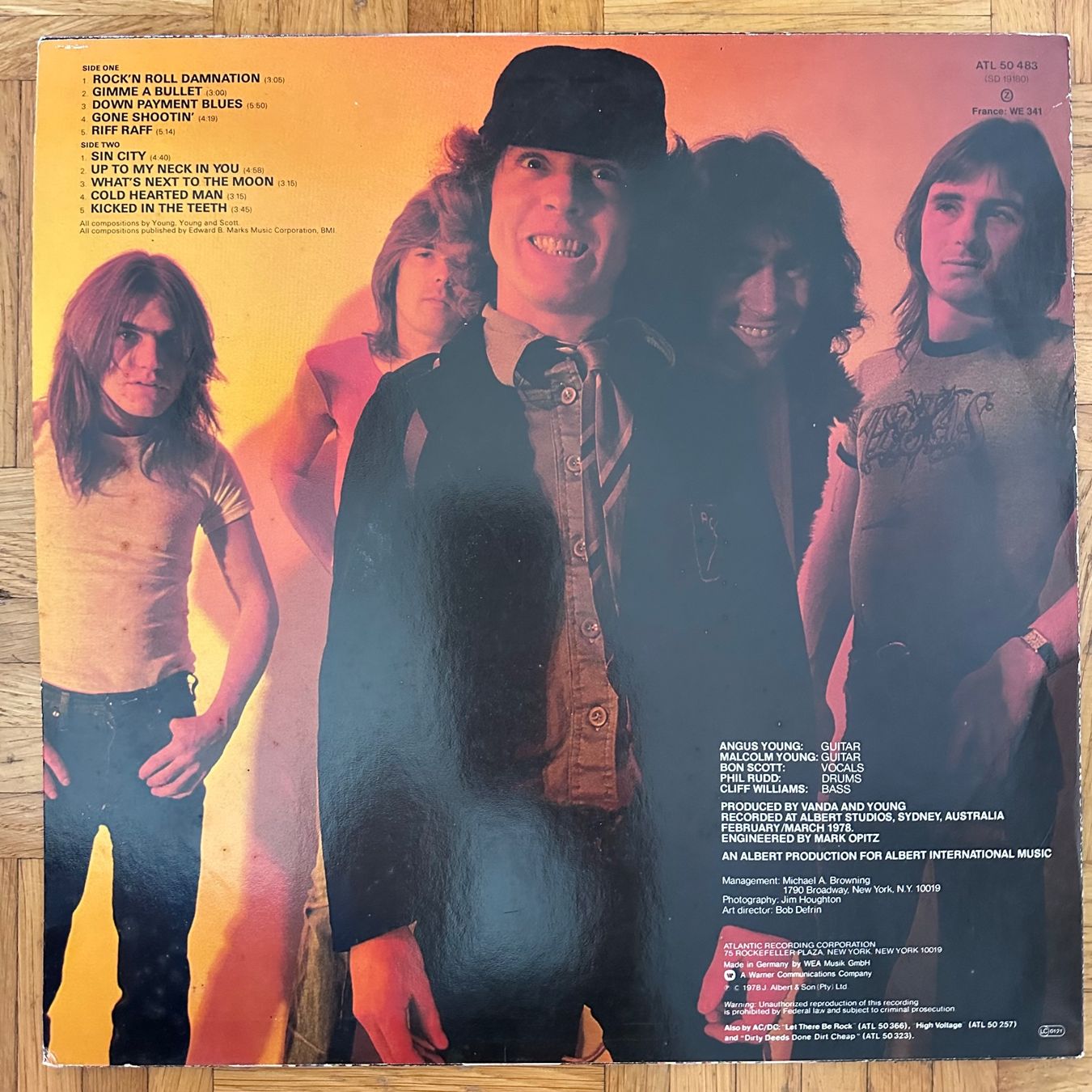 Dischi in vinile: LP - AC/DC - Powerage – Usato da Breganzona venduto da Onairda75 1