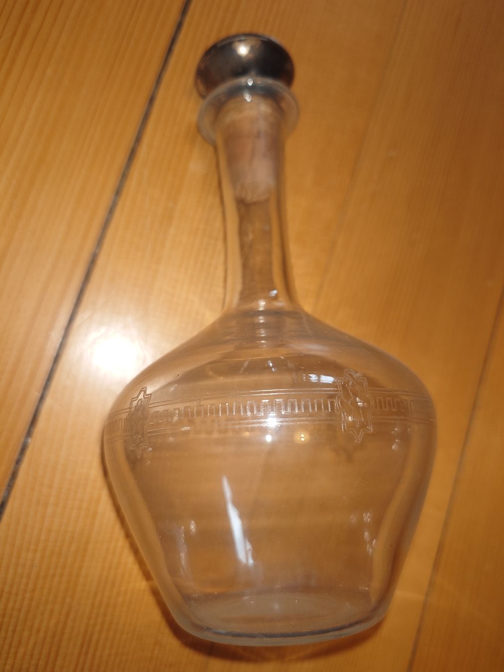 Caraffe: Alte Glas Karaffe, Vintage, 20cm hoch – Usato da Bern venduto da Ricardodude73
