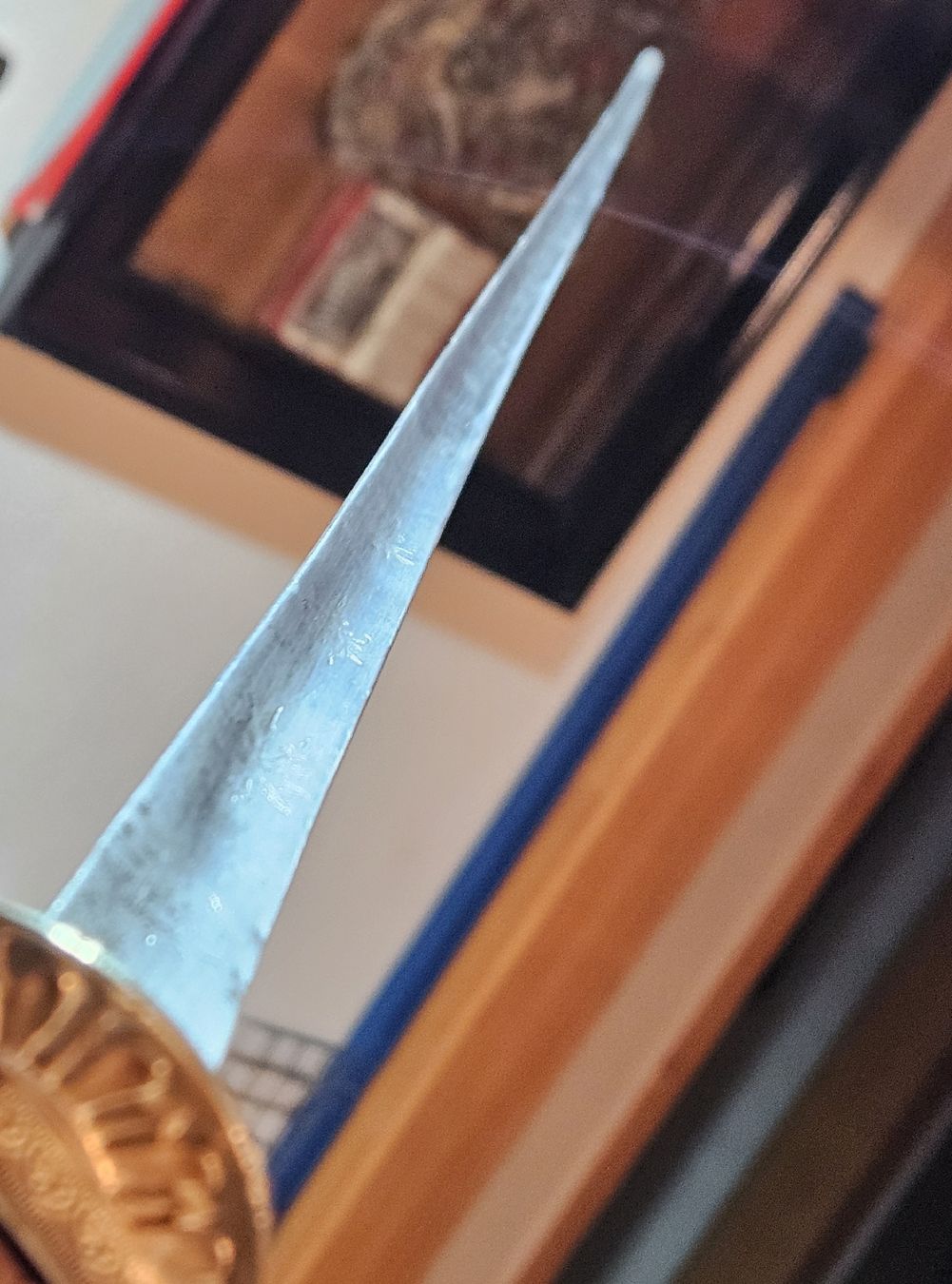 Stichwaffen: STICH WAFFE, DEGEN FRANKREICH 19.JHT. – Defekt aus Maschwanden von OliverM05 7