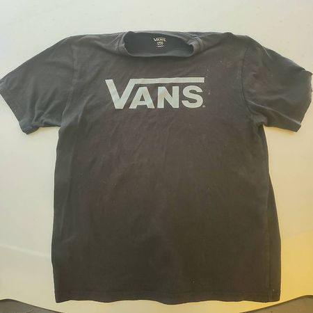 T-shirt Vans taglia L nera
