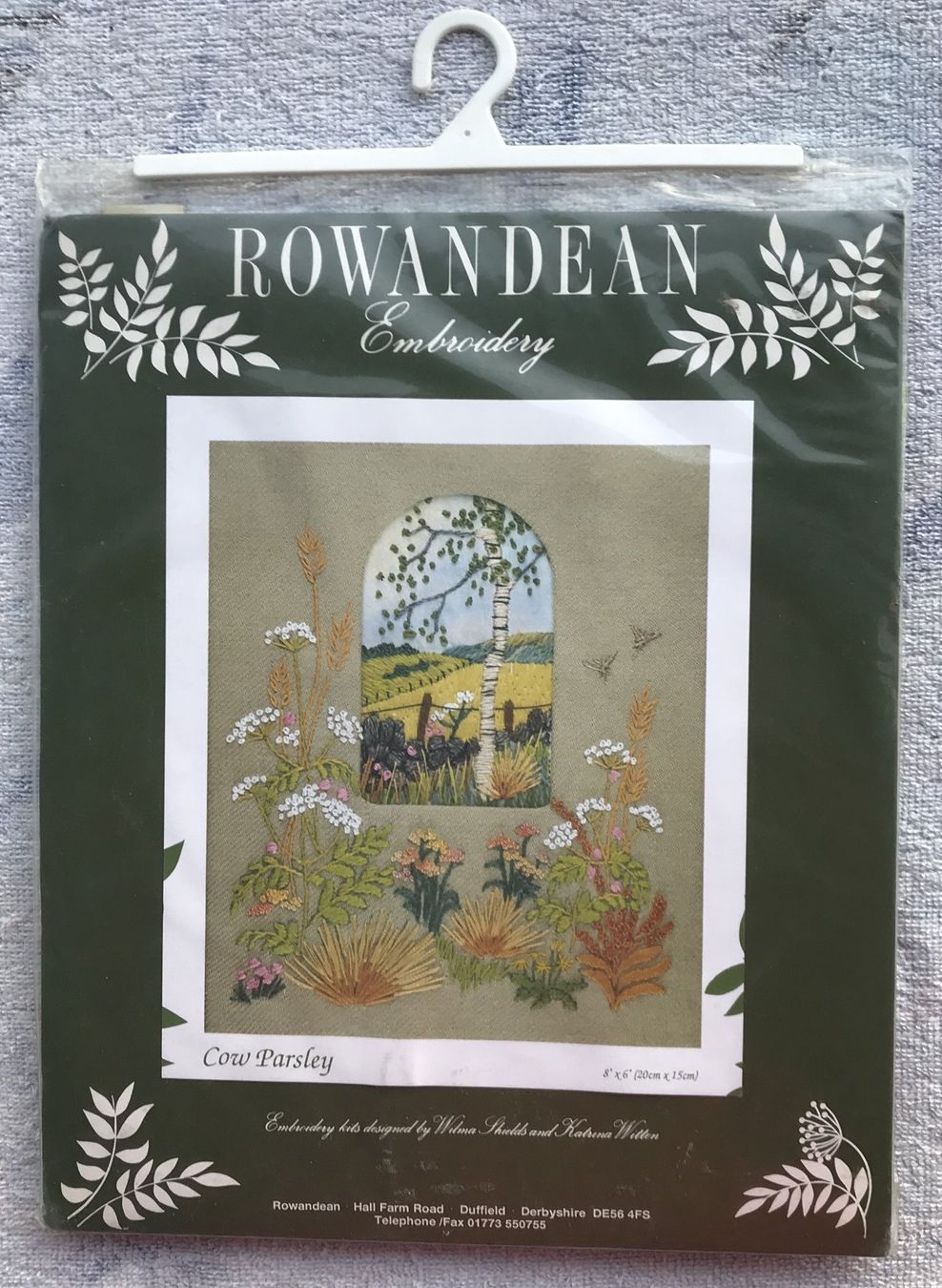 Stickrahmen: STICKEN COW PARSLEY – Neu und originalverpackt aus Ostermundigen von wini63