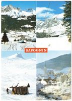 Savognin - 4 Bild AK